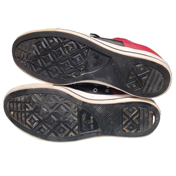 Converse Chuck Taylor All-Star High Street Mid-Top Leather Sneakers Size 12 - Picture 5 of 8